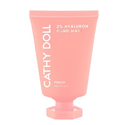 Маска для рук Cathy Doll с 2% гиалуроновой кислотой с ароматом Персика 60 гр
