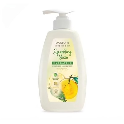 Увлажняющий лосьон для тела с цитросовым ароматом японского Юдзу Watsons Sparkling Yuzu 550 мл