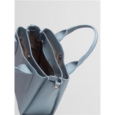 Женская кожаная сумка Richet 3101LN 947 Голубой