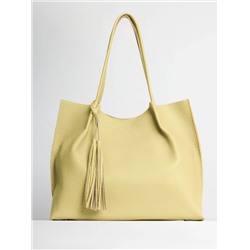 Женская кожаная сумка Richet 2055LN 895 Желтый