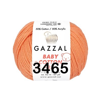 Пряжа Gazzal Baby Cotton 25