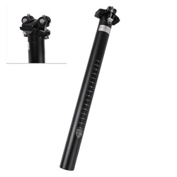 Подседельный штырь алюминиевый 30.9*350 mm, с зажимом, /JSH-18/ матовый чёрный. / уп 50