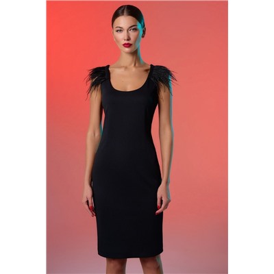 DiLiaFashion 0787 черный, Платье