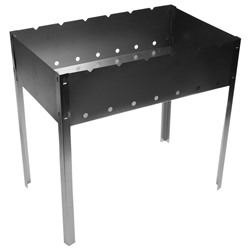Мангал maclay "Стандарт", 6 шампуров, 50×30×50 см, металлический, разборный