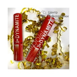 AC 20см Пневмохлопушка Динамит, серпантин Gold  (6075859)