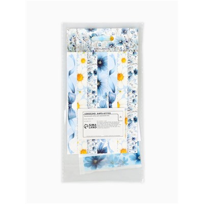 Пасхальный набор для украшения яиц «Бантики»: плёнка, наклейки, подставка