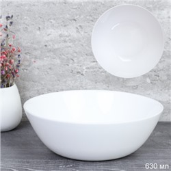 Тарелка глубокая суповая 630 мл 155 мм Дэй / FLMLTW60 (WHITE) /уп 48/ 739498