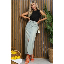 Юбка Лондон (голубо-зеленая) Ю13417-4М