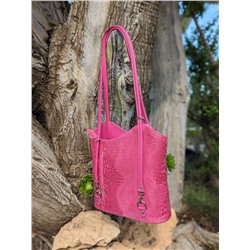 Ab. Zapatos 3106-8 magenta+PELLE MOCHILA COCO MAGENTA АКЦИЯ