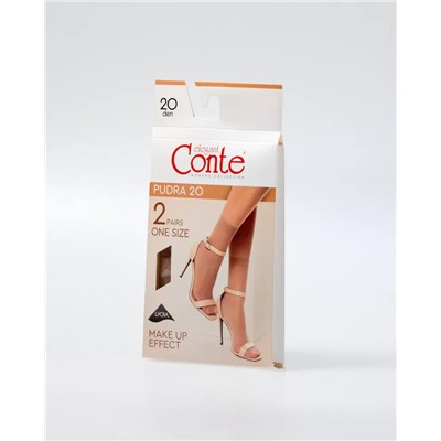 CONTE PUDRA (2 пары) Носки женские