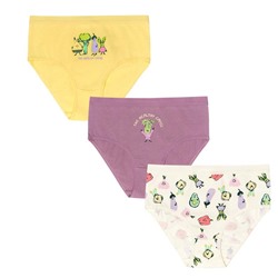 GULC3370(3) трусы для девочек (3 шт в кор.)