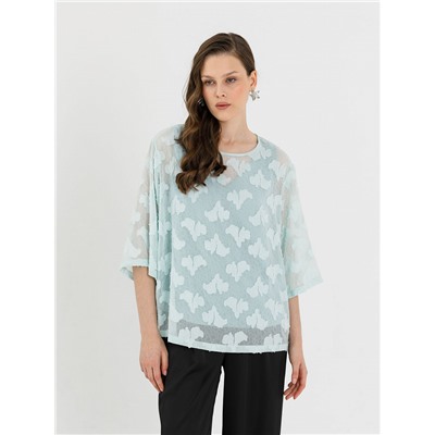 Комплект из топа и блузки