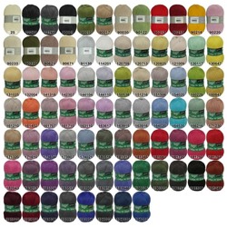 Пряжа Семеновская Lidiya W silver / Лидия ЧШ сильвер