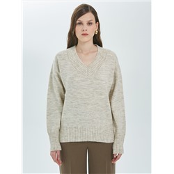 Джемпер вязаный с длинными рукавами