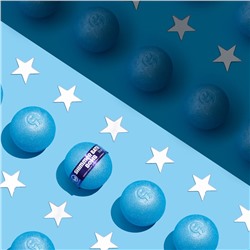 Бурлящий шарик для ванны с шиммером BLUE (синий)