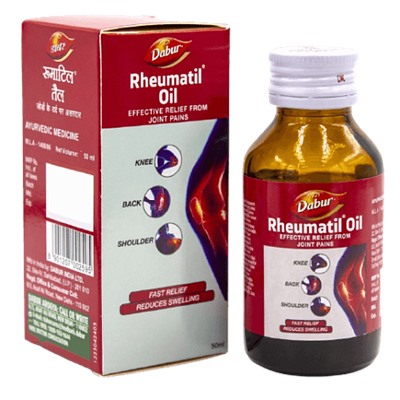Уценка Ревматил масло для суставов, Rheumatil Oil Dabur, 50 мл