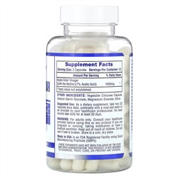 Hi Tech Pharmaceuticals, яблочный уксус с уксусом, ускоренное высвобождение, 800 мг, 90 растительных капсул