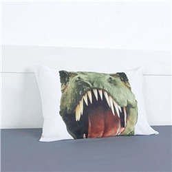 Постельное бельё "Этель" 1,5 сп Green Dino (вид 2) 143х215см, 150х214см, 50х70см1 шт, 100% хл, бязь