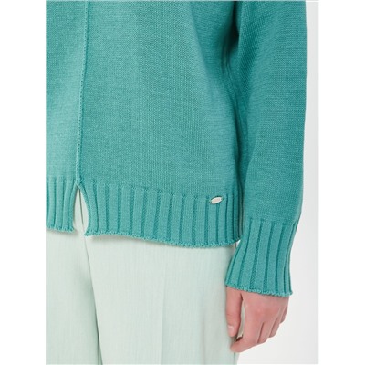 Джемпер вязаный с длинными рукавами