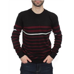 637 BLACK Джемпер мужской (70% акрил, 30% шерсть)