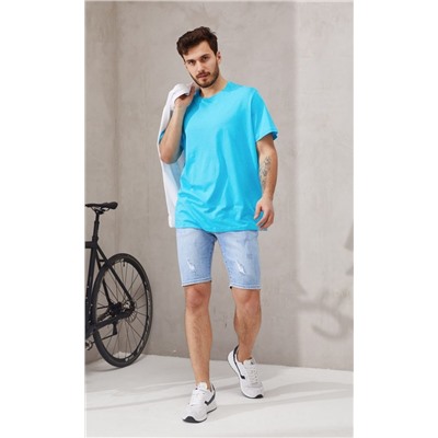 Футболка F911-6000bb d.turquoise