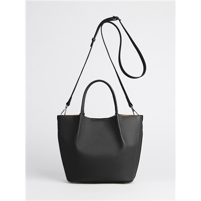 Женская кожаная сумка Richet 3263LN 376 Черный