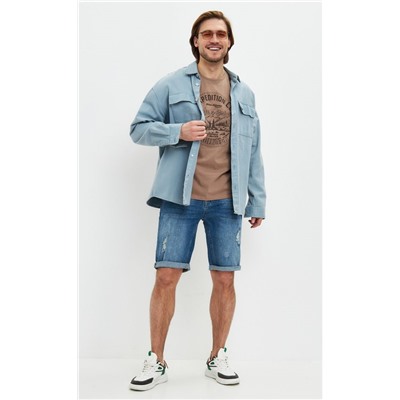 Футболка F411-06-836 brown