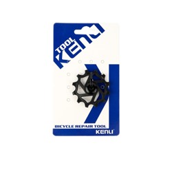 Ролик натяжителя заднего переключателя 12T . Пластиковый. KENLI /KL-4012E/ черный/ уп200/