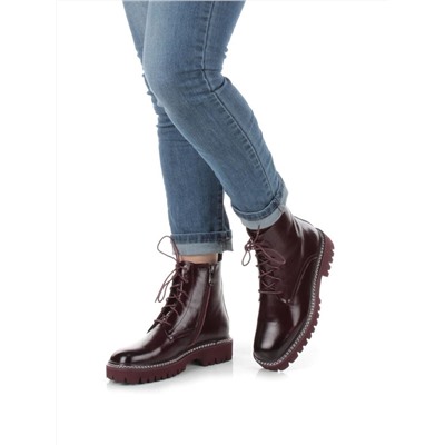 01-CY26385642-5169-21B100M VINOUS Ботинки демисезонные женские (натуральная кожа, байка)