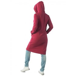 Платье из футера I understand ФП1357П10 бордовый