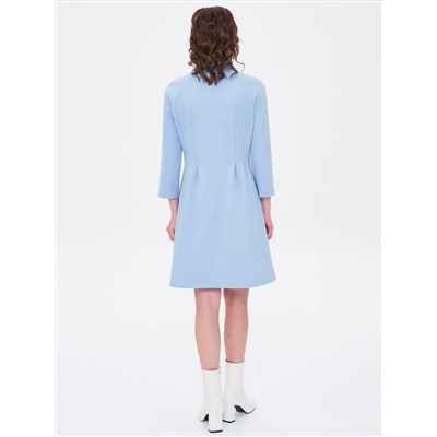 Платье короткое трикотажное