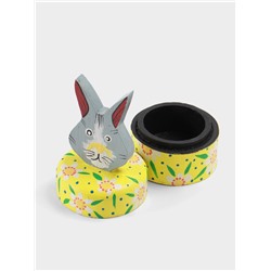 Шкатулка «Заяц», 9×9×16 см, дерево