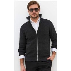 Кардиган F511-1552 d.grey melange