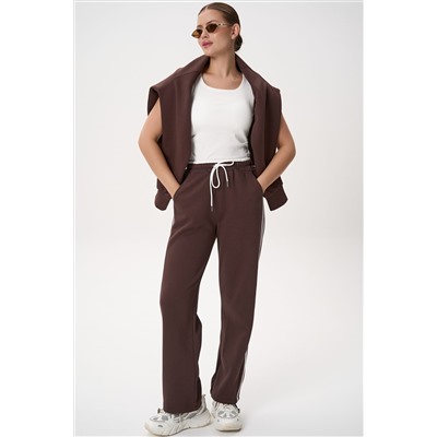 Брюки спортивные Юнис (шоколадный)