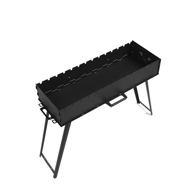 Мангал с ножками FIREGRILL, 94.7×37.5×72.3 см, 2 мм, длина жаровни 85 см