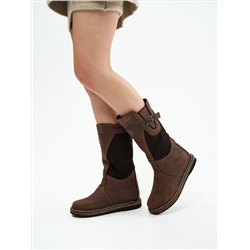 Монголки женские коричневые войлок