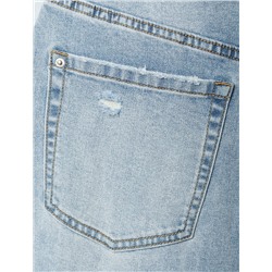 Юбка А-силуэта из эластичного денима