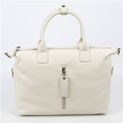 Женская бескаркасная кожаная сумка с ручками 0039-14