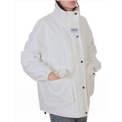 3089 WHITE Куртка демисезонная женская (100 гр. холлофайбер)