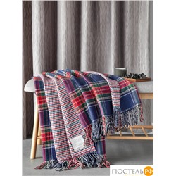 ESTIA ВИЛЬЯМ Плед син/красн/зел 150х200/10х2 см, 1 пр