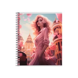 Набор тетрадей Calligrata. Glamour, 3 штуки, 80 листов, на гребне, обложка из мелованного картона