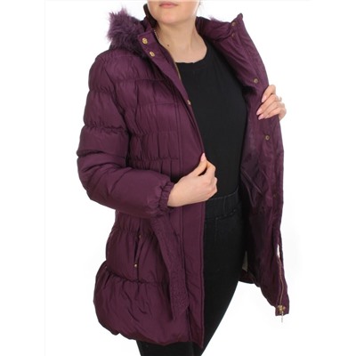 B-38 DARK VIOLET Куртка зимняя женская NO NAME (100 гр. холлофайбер)