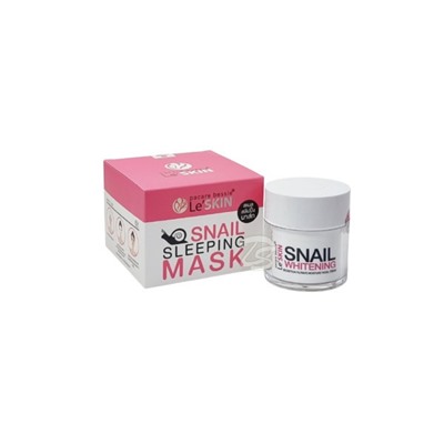 Ночная маска для лица с муцином улитки от Le' Skin Snail Sleeping Mask 50 мл