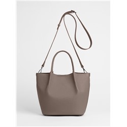 Женская кожаная сумка Richet 3263LN 616 Тауп