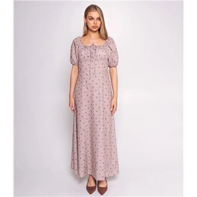 Платье #ОКТ025007, бежевый