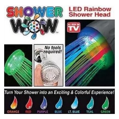 SHOWER WOW Светодиодная насадка контроля температуры для душа