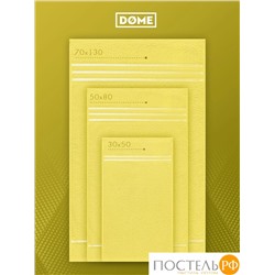 DOME ГАРМОНИКА желт Полотенце 70x130, 1 пр, 100% хл, 440 г/м2