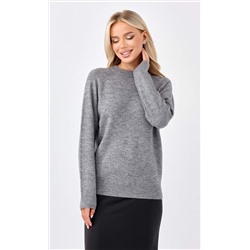 Джемпер FW-001 grey melange