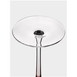 Бокал для вина Magistro «Иллюзия», 540 мл, 10×24 см, стекло, красный