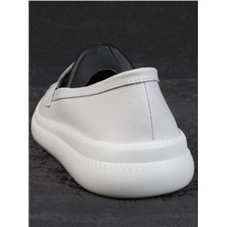 03-ZL-8501 WHITE Полуботинки женские (натуральная кожа)
